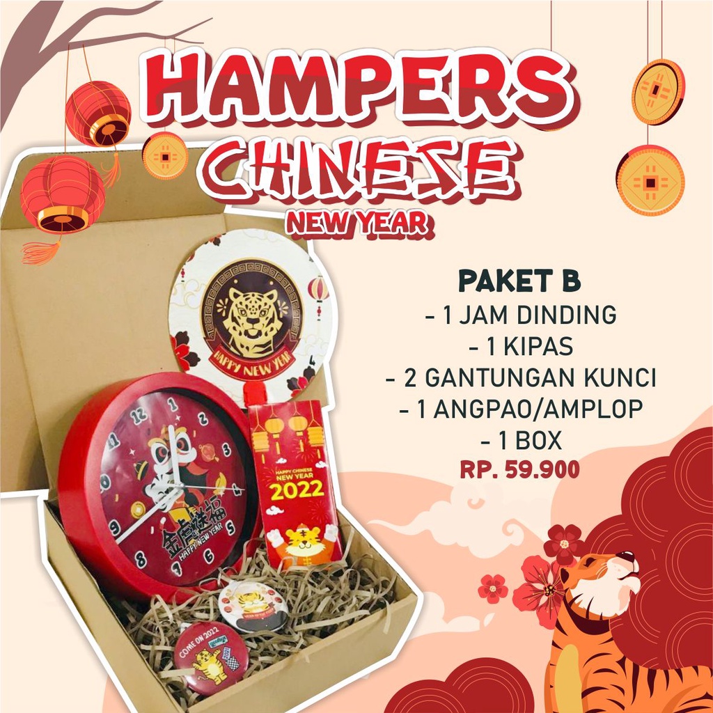 

Hampers Imlek | Kado Imlek Custom | Paket B