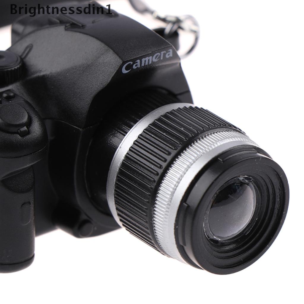 (Brightnessdin1) 1pc Miniatur Kamera Slr Digital Untuk Rumah Boneka