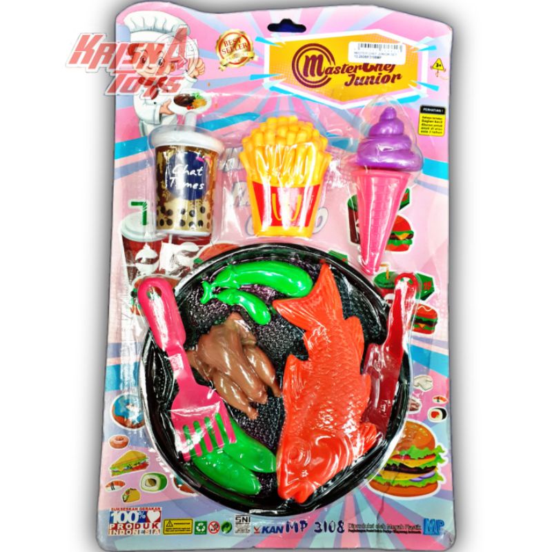 MAINAN ANAK HOT PLATE SET/KITHEN SET