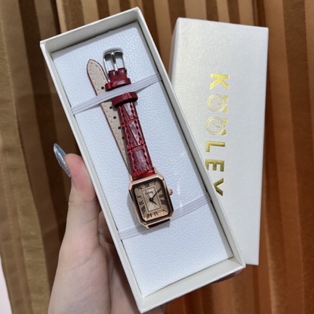 Jam Tangan Casual Wanita Analog Gaya Retro Korea Trend 2022 watch ulzzang