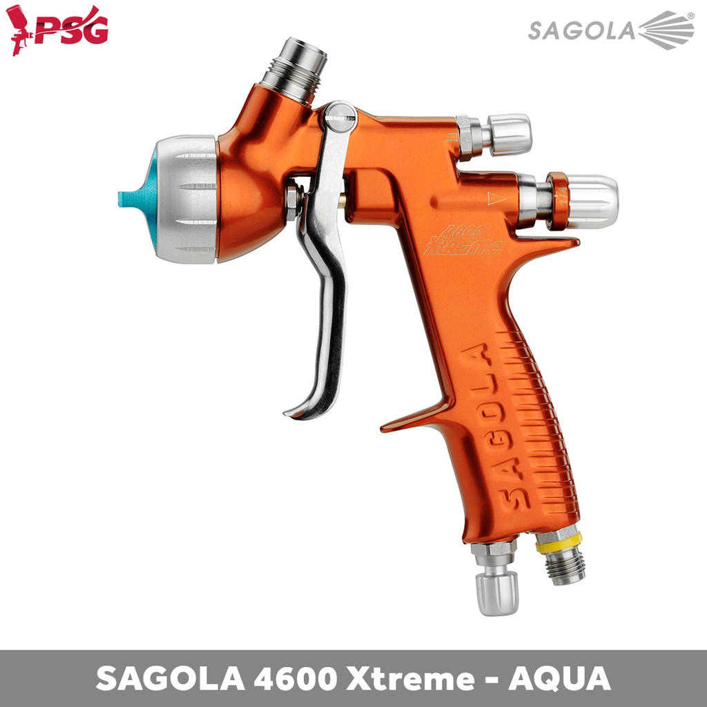Sagola 4600 Xtreme Gravity Spraygun Set - AQUA