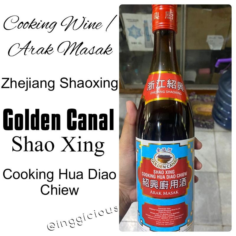 

Cooking Wine Golden Canal Hua Diao Chiew Zhejiang Shaoxing Arak Masak Cooking Wine Golden Canal Arak masak