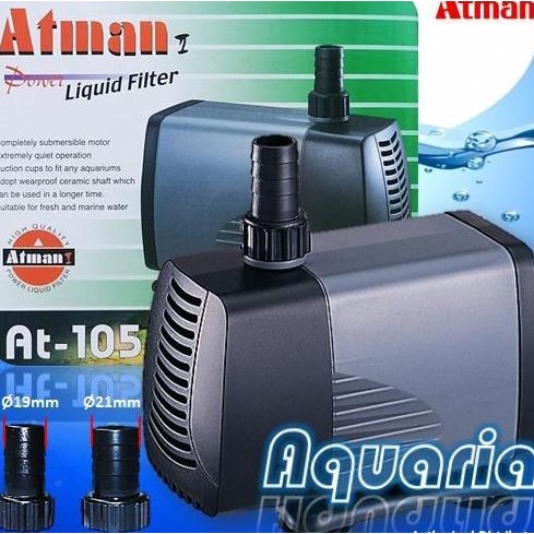 Atman At-105 Pompa Air Aquarium Submersible Water Pump