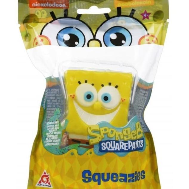 Spongebob Squarepants Squeazies Mainan Squishy Patrick Squidward