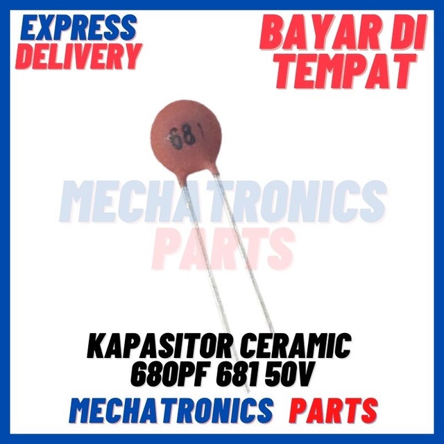 [PAS-9749] KAPASITOR CERAMIC 680PF 681 50V