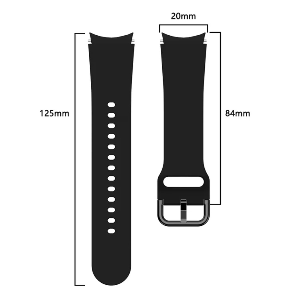 OFFICIAL Silicone Tali Strap Samsung Galaxy Watch 4 42mm 46mm 40mm 44mm Galaxy watch 5 40mm 44mm 5 PRO 45mm