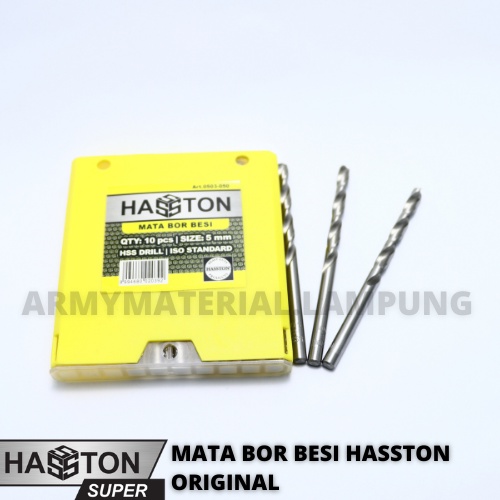MATA BOR BESI 0503 UKURAN 2inc SAMPAI 6inc HASSTON ORIGINAL / MESIN BOR HASSTON / MATA BOR 13mm / MA
