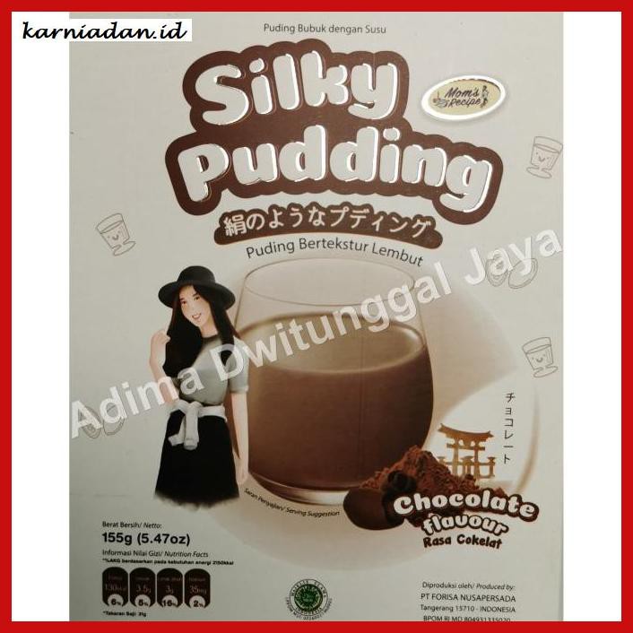 

RAGA-RAGA- PUDING / SILKY PUDDING CHOCOLATE / PUDDING SILKY COKELAT 155 GR -GNIDUP-NAHAB.