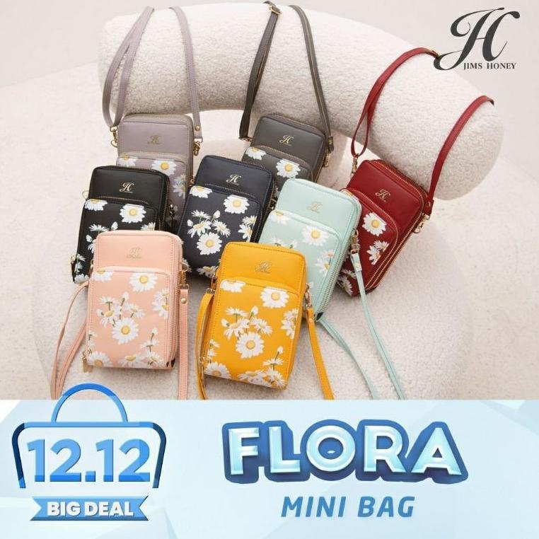 Flora bag || Flora jh || Tas jh flora || Tas hp || Tas kecil || Tas [SPN.17Ap22ᴵ]