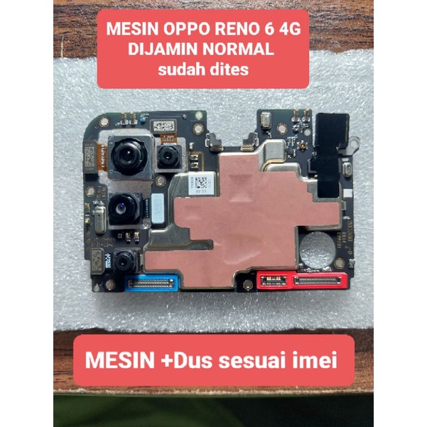 MESIN OPPO RENO 6 4G Ram 8+5/128 Dijamin Normal sudah dites