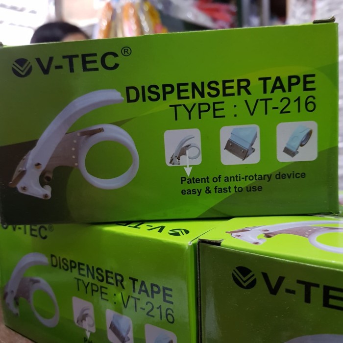 Tape Dispenser Lakban Tape Cutter Pemotong Lakban V TEC VT-216