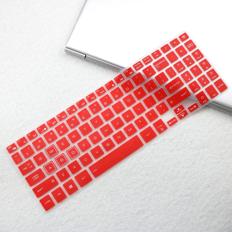 For 15.6 Inches Hasee KINGBOOK U65A Soft Ultra-thin Silicone Laptop Keyboard Cover Protector