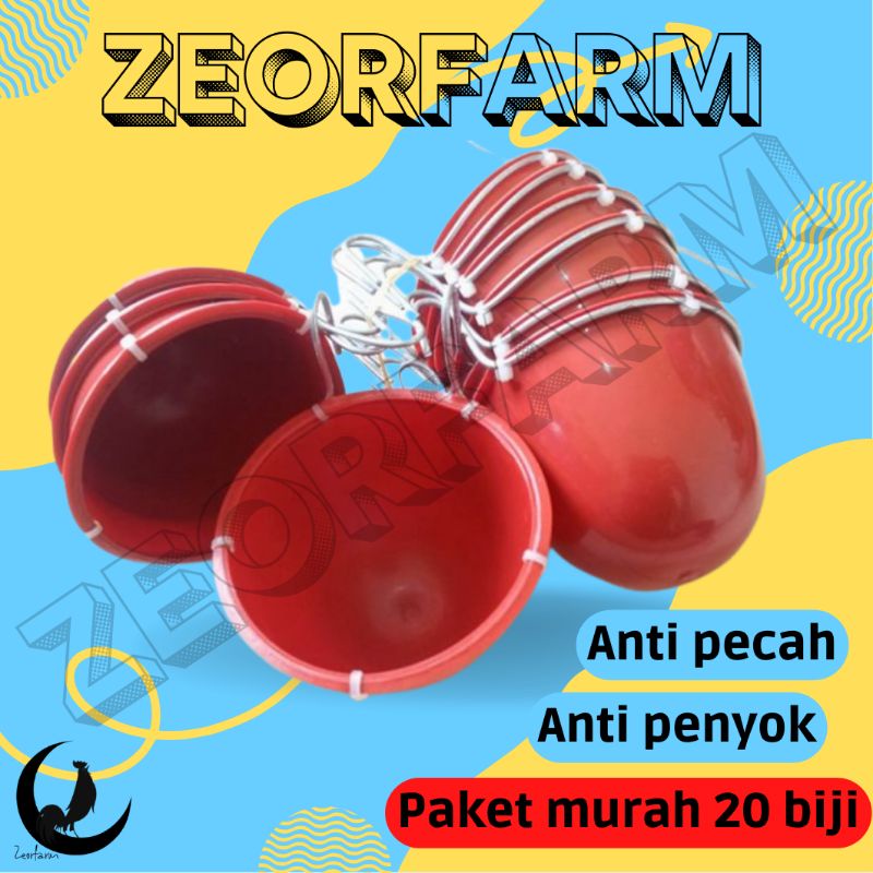 20 pcs mangkok kawat tebal zeorfarm