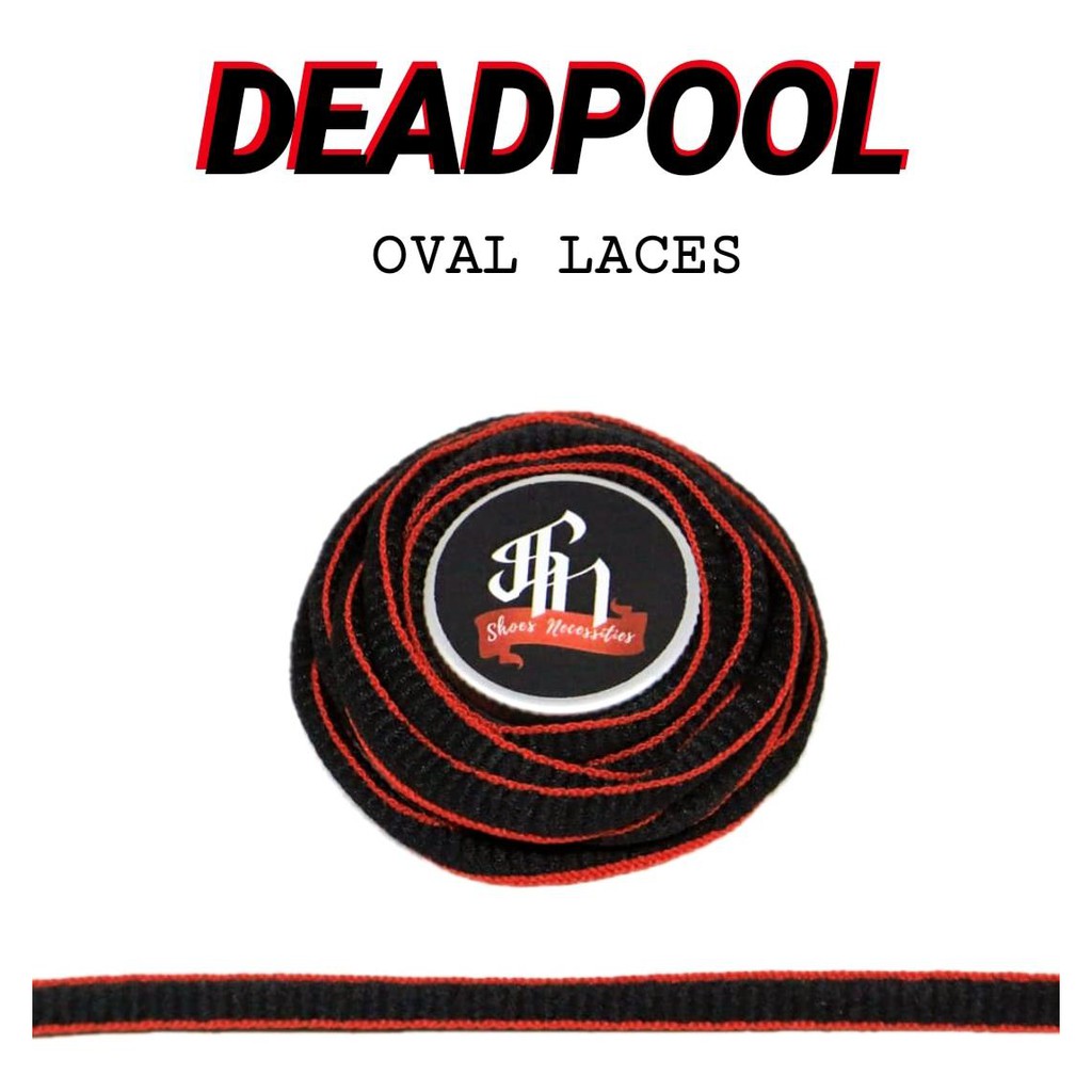 DEADPOOL -  Tali Sepatu - Shoelaces - Laces 100CM