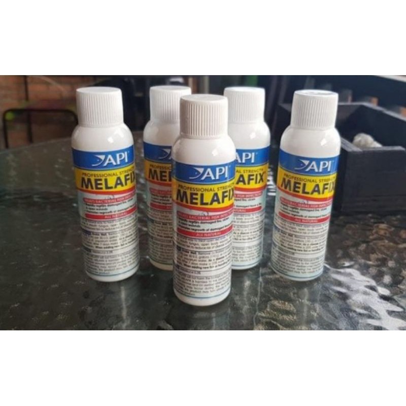 Obat Ikan Melafix Original Ori API 100 ml Ikan Cupang Hias Guppy Koi Koki Louhan Chana Discus Arwana Kebutuhan Aquarium Aquatic