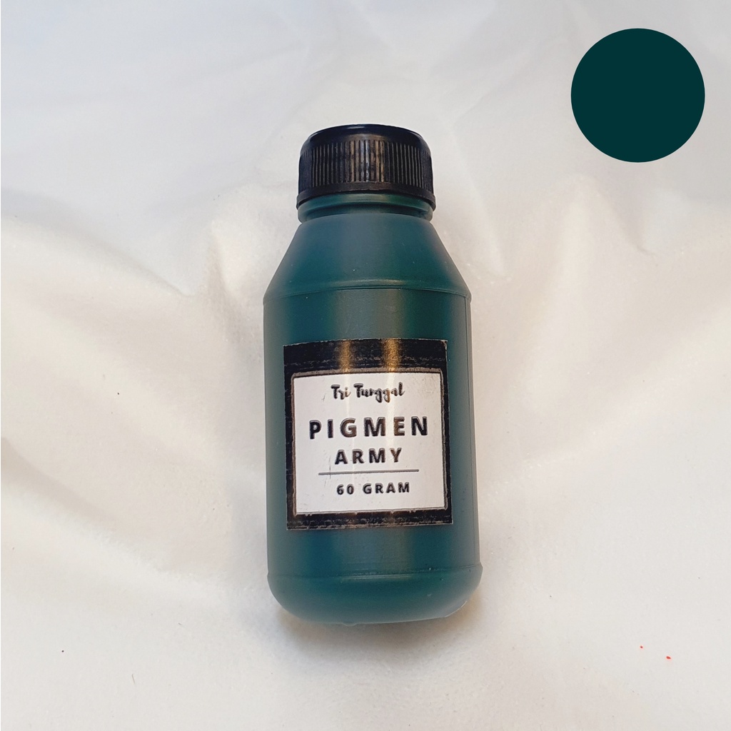 

PIGMEN 60GR ARMY SURGA Besar Pewarna Sablon Pigment Color Stabilo Pigment Cat Warna Warni Liquid Cat Paint Kerajinan Prakarya Kesenian Perlengkapan Mewarna Lukis