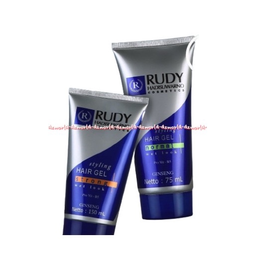 Rudy Hadisuwarno Styling Gel Normal Strong Look Wet Look Gel Rambut Pria Rudi Hadi Suwarno Pome Rambut Hair