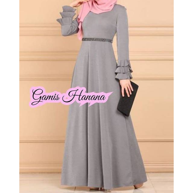 Gamis Hanana - Jasa Jahit Nunim - Gamis Turki - Custom Jahit