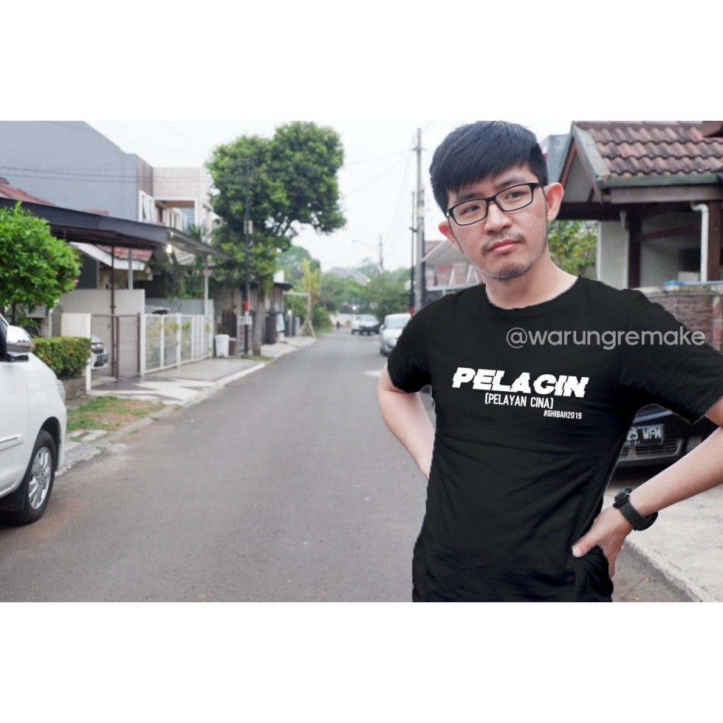BAJU KAOS GHIBAH PELACIN PELAYAN CINA