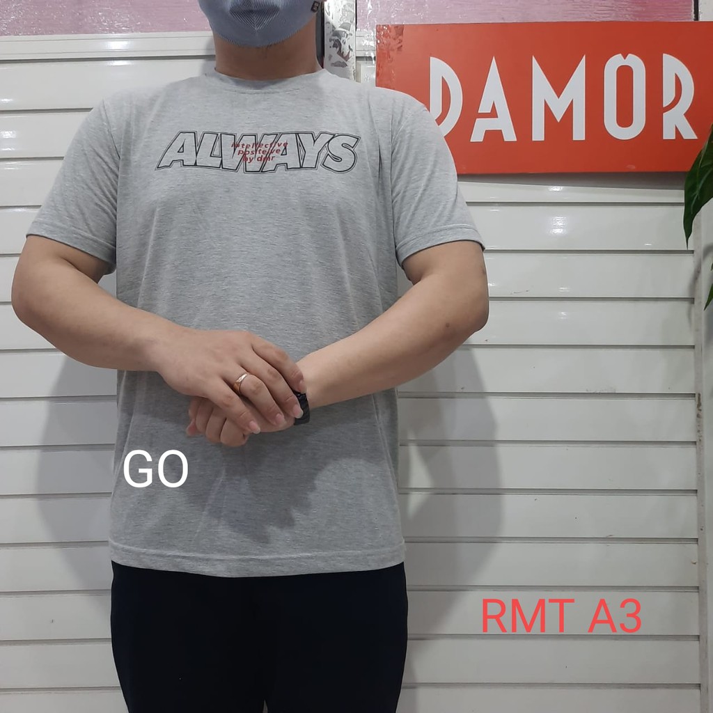 gof A1 DAMOR (CRESSIDA) L Reguler Misty Kaos Oblong Baju T-Shirt Kaos Distro Dakwah Kaos Pria