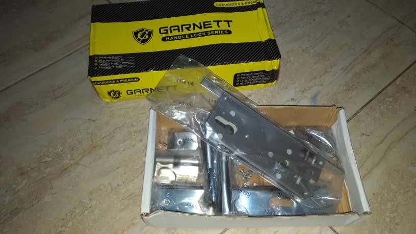 Kunci Pintu Rumah Besar - Handle Besar Garnet Komplit Set - Gntl 11