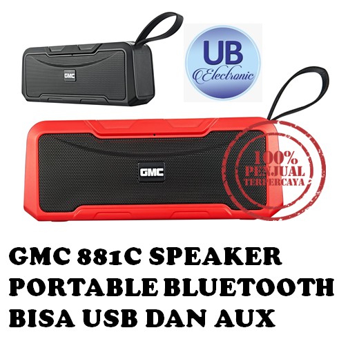 SPEAKER BLUETOOT PORTABLE GMC 881C SPEKER MINI