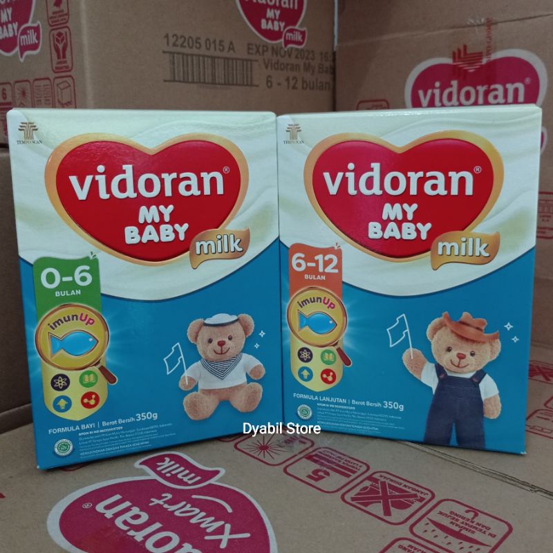 Susu Vidoran 0 6 bulan Vidoran 6 12 bulan 350 g Susu bayi Susu Formula bayi Susu Formula