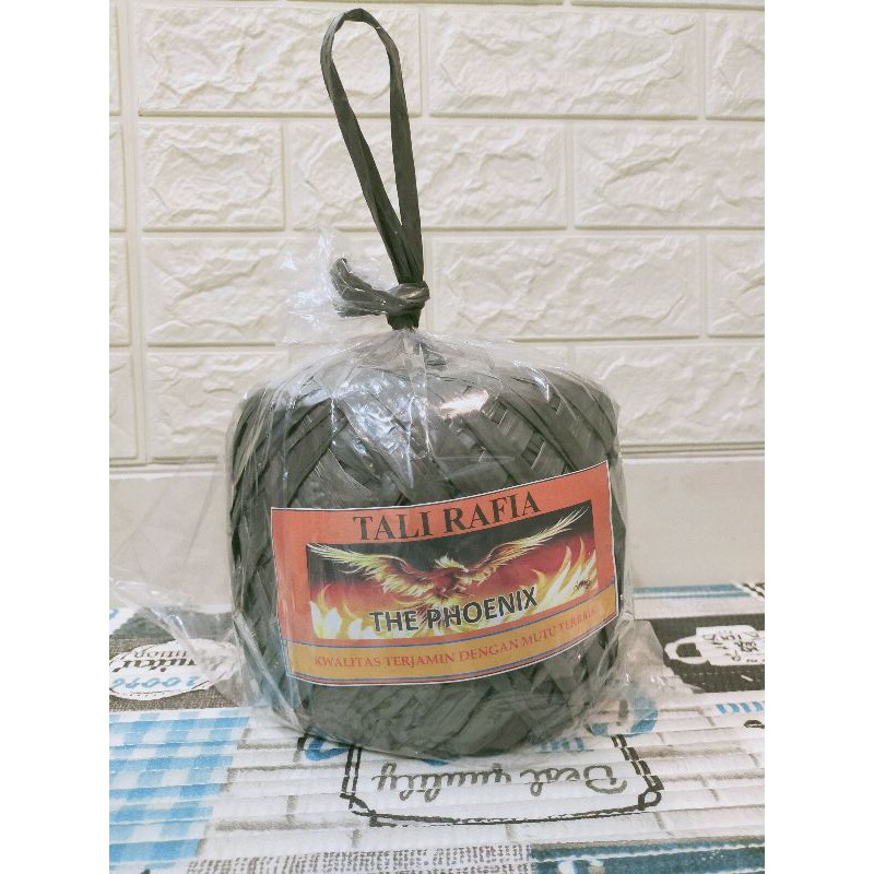 

Tali Rapia Hitam Terbaik Phoenix 1 KG/ Tali Rafia Kuat bukan 700gr