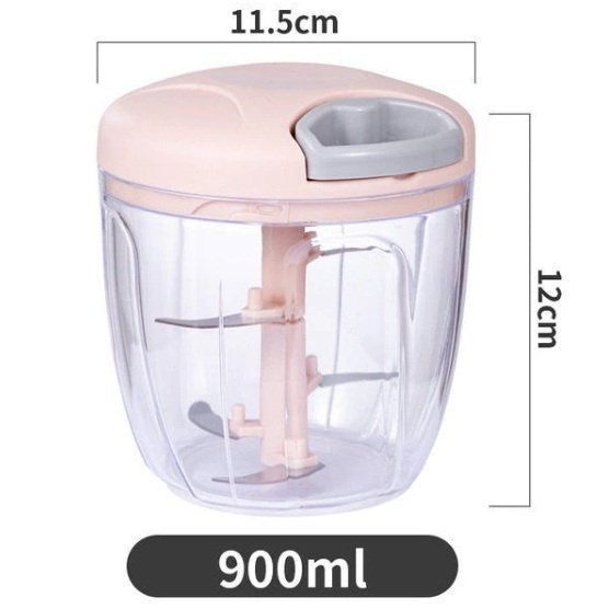 Blender Tarik Manual Kapsul / Speedy Chopper Besar 5 Pisau 900 ml