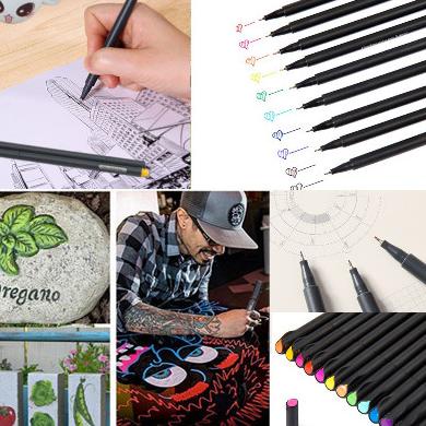 

Fine Line Drawing Pen (12pcs)