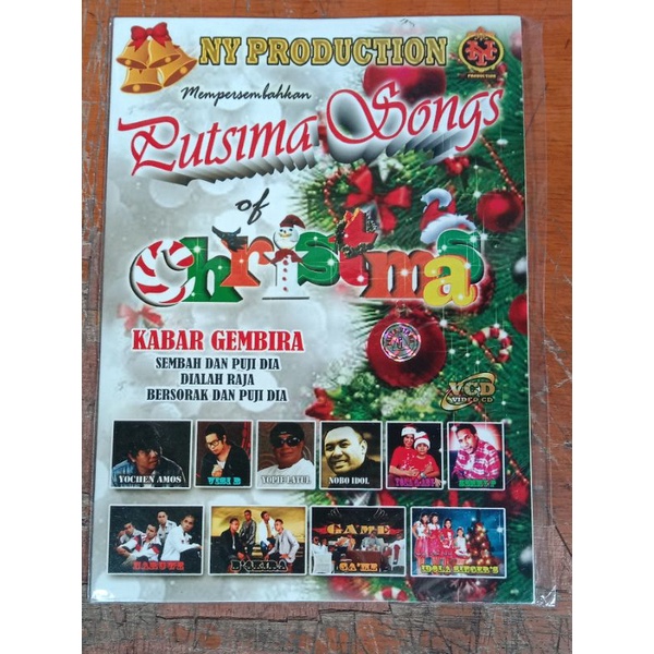 Kaset Vcd Original lagu Natal Putsima songs