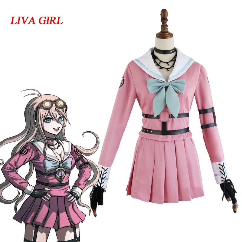 PREORDER Danganronpa V3: Killing Harmony Iruma Miu Rabbit Uniform Halloween Christmas Anime custome 