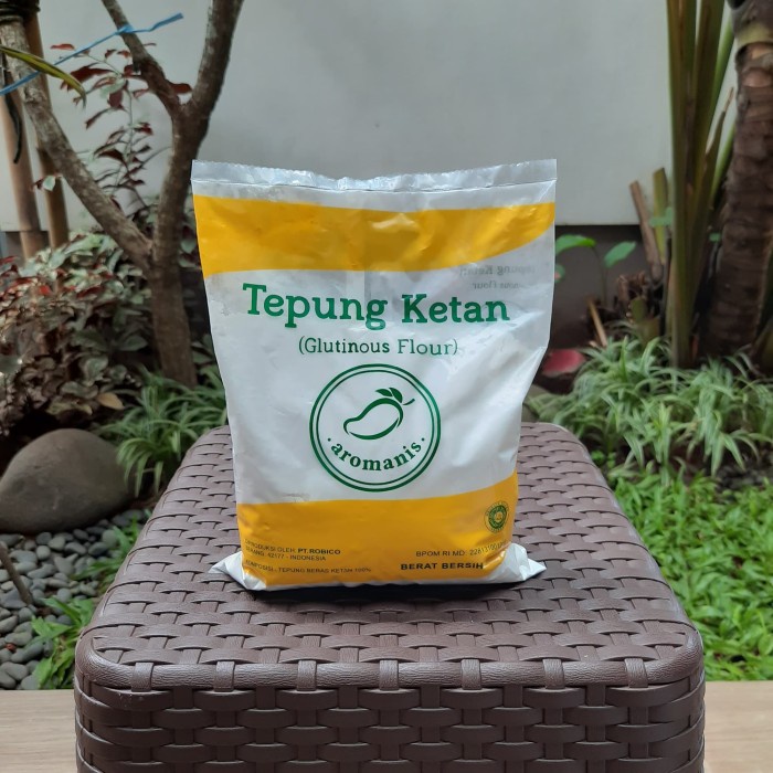 

ketan-beras-tepung- tepung ketan putih 500 gram- aromanis -tepung-beras-ketan.