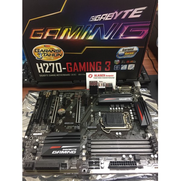 Gigabyte Ga H270 Gaming 3 Socket 1151 Shopee Indonesia