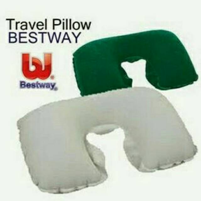 Bantal Traveling Leher  Haji Dan Umroh Warna Dan Motif Random