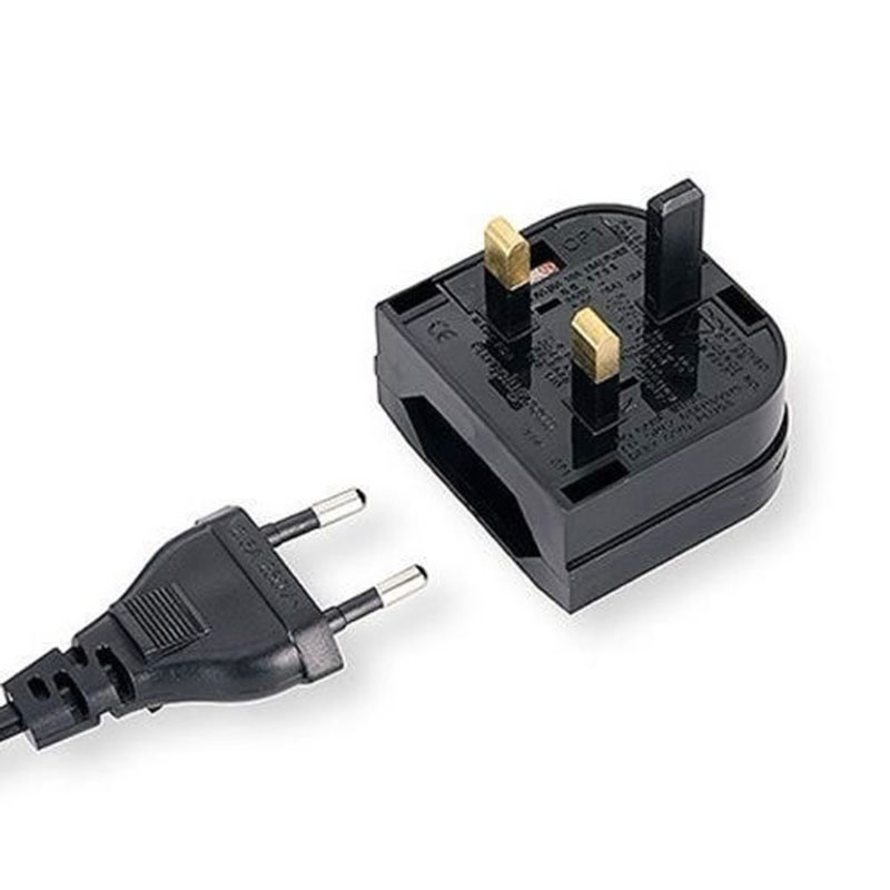 Btsg Adapter Konverter Power Socket Euro 2pin Ke Uk 3pin Untuk Travel