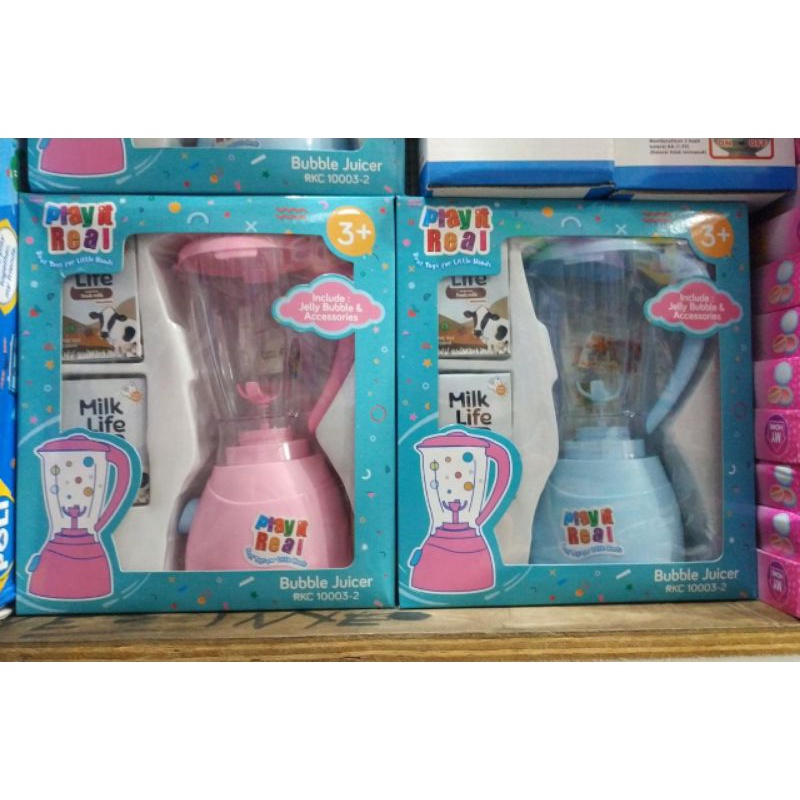 Mainan Anak Play IT Real Bubble Juicer Mainan Blender Juicer Bubble Anak