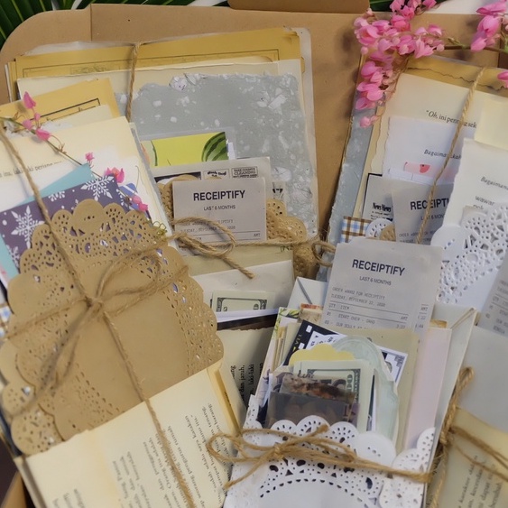 [OUR JOURNAL] BULLET JOURNAL SET PAKET BESAR 140++ SCRAPBOOK DECORATION STICKER VINTAGE JOURNAL