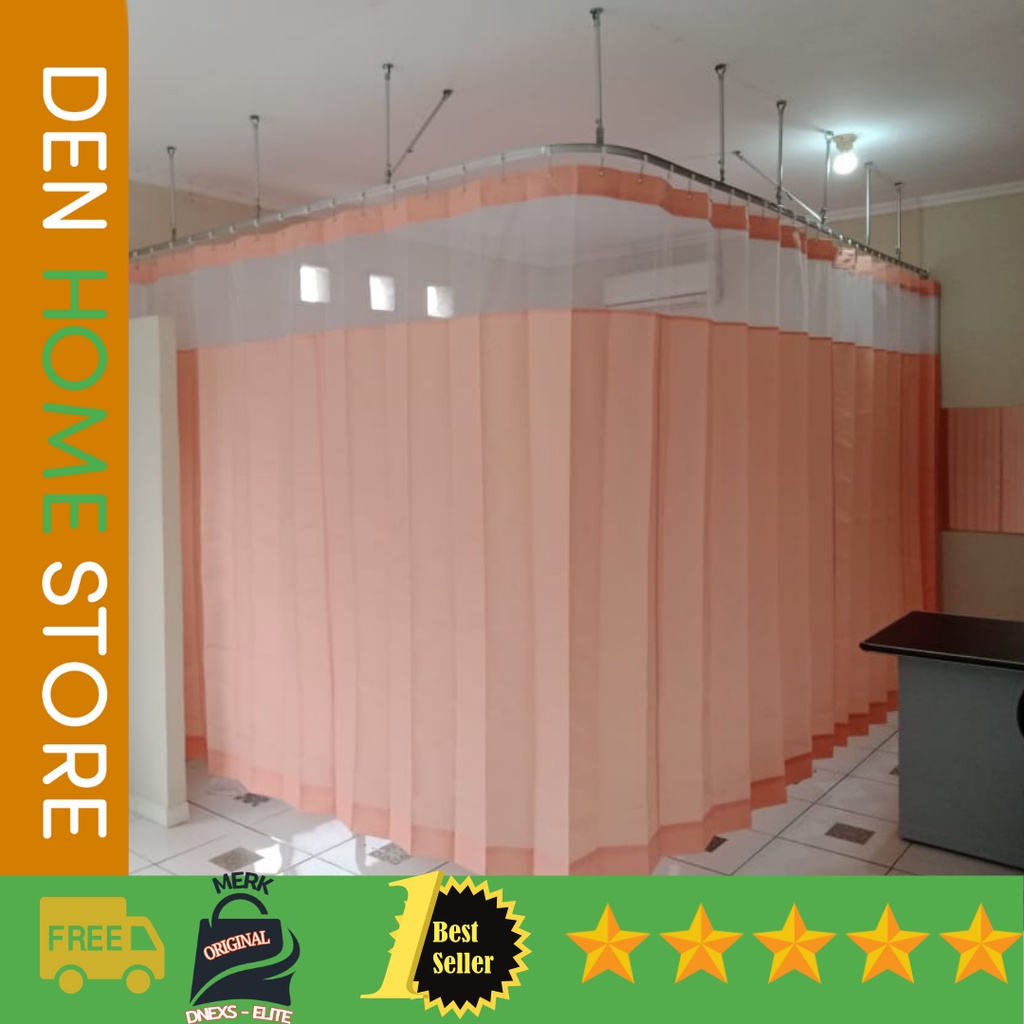 Tirai rumah sakit terbaik bahan plastik anti bakteri