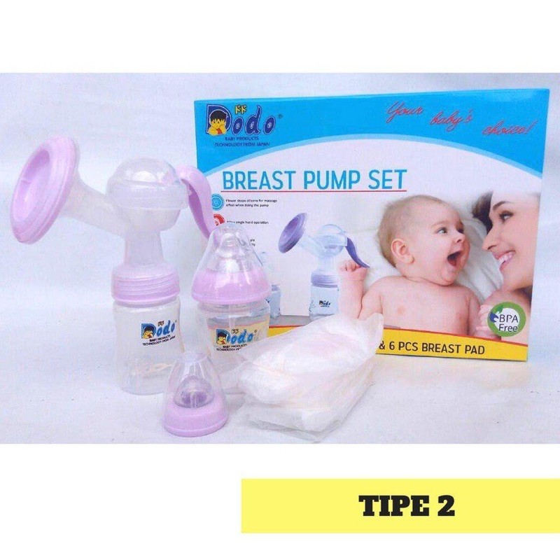 BreastPump Pompa Asi Manual Dodo Breast Pump