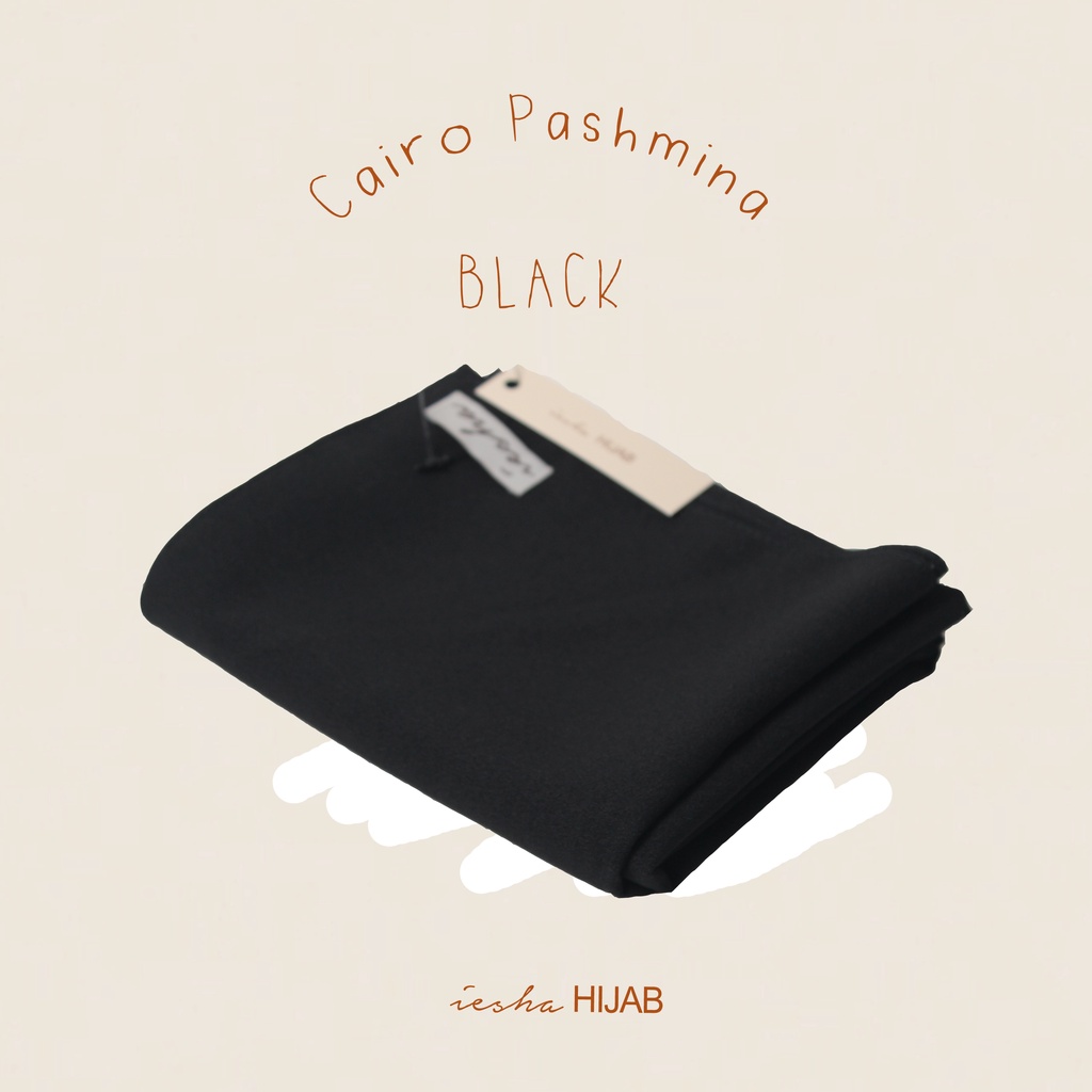 Pashmina Diamond 180x75 Jahit Tepi BISA COD, GROSIR, murah-PD BLACK