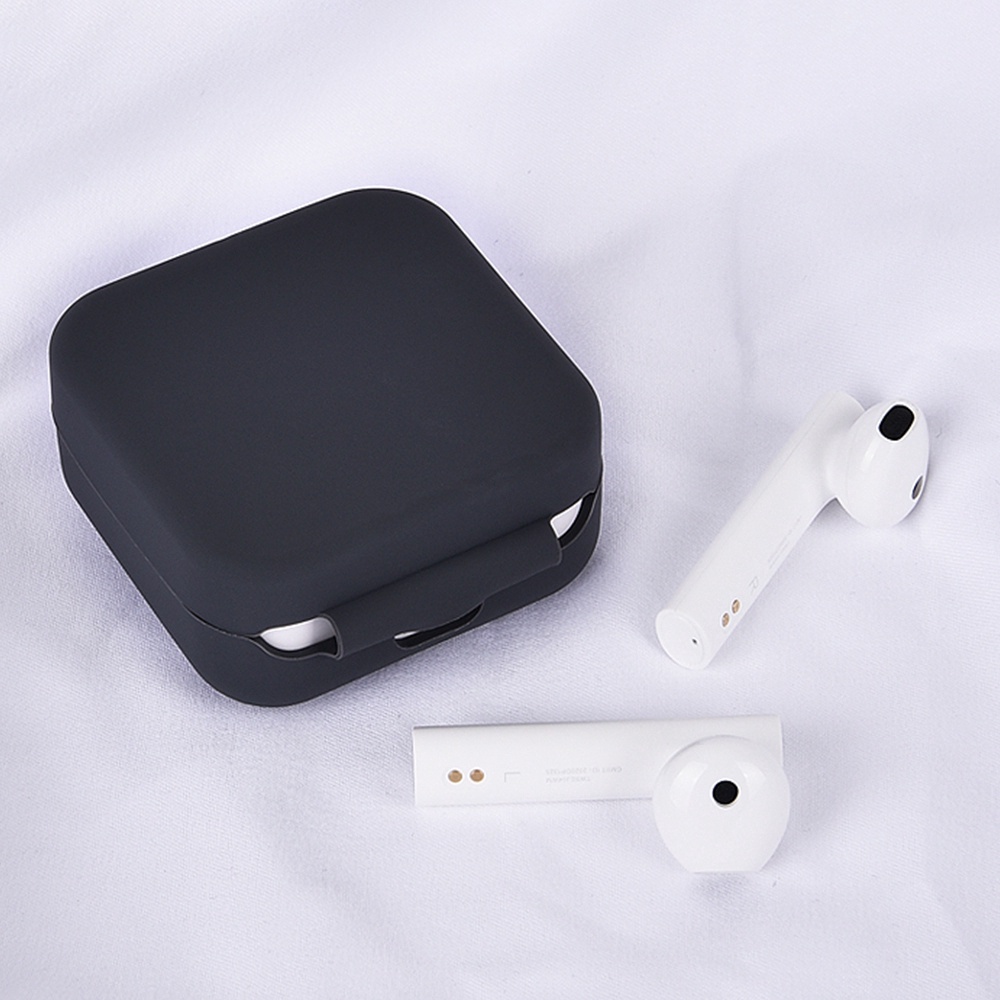 Soft Case Silikon TWS Xiaomi Mi True Wireless Earphones 2 Basic ( Xiaomi Air 2 Se ) + carabiner