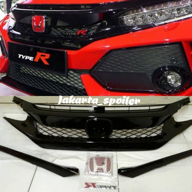 Grill Civic Turbo 2016-2019 Type R import