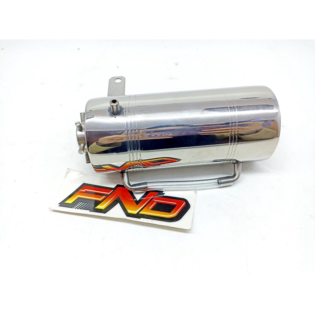 Botol oli samping rx king krum bahan stainless / tabung oli samping rx