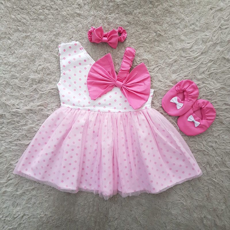 Baju Bayi Ribbon petite dress