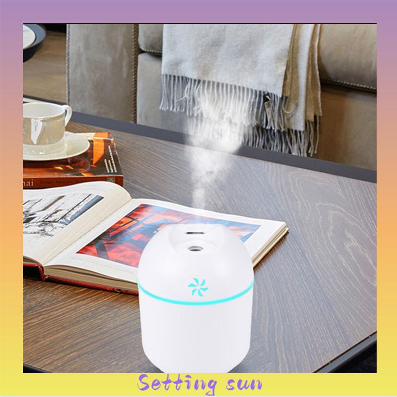 220ml Alat Penyemprot Udara Portabel / Humidifier Lampu Malam Usb / Pembersih Udara TN