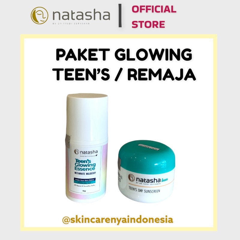 NATASHA SKINCARE PAKET GLOWING / WHITENING REMAJA