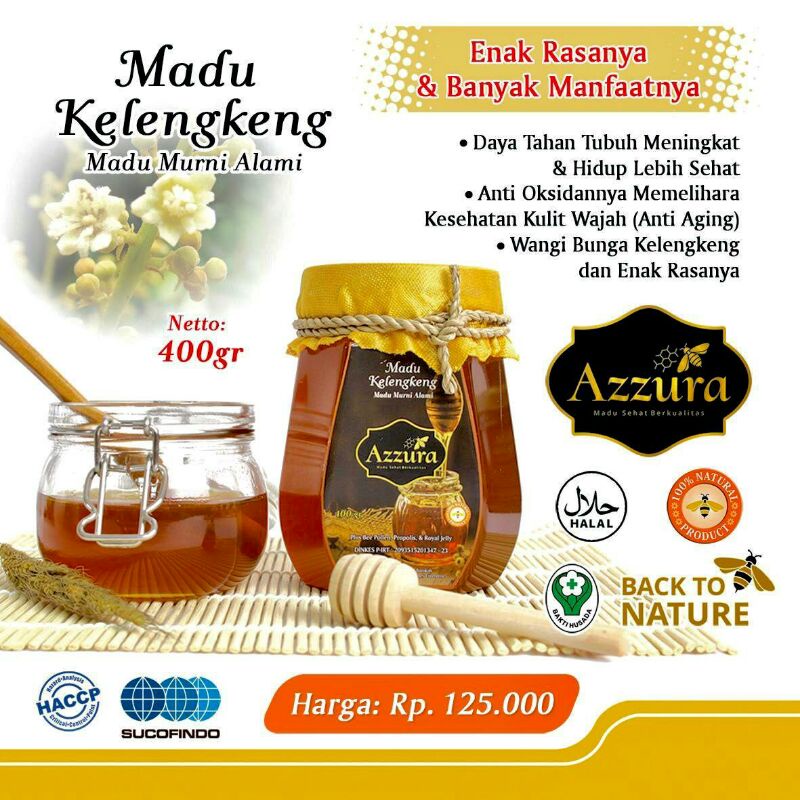 

Madu kelengkeng Azzura