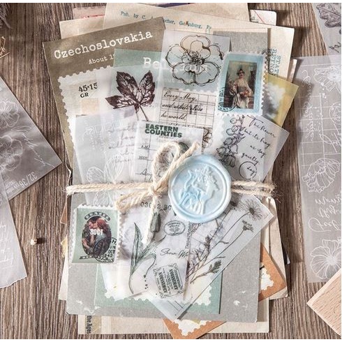 Scrapbook Litmus Paper Pack 35X120mm - Flower Series (30pcs)