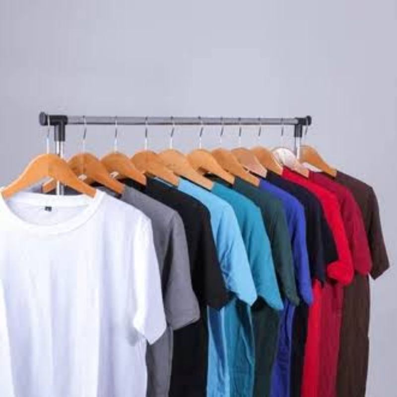 KAOS POLOS PRIA JUMBO COTTON COMBED 30S